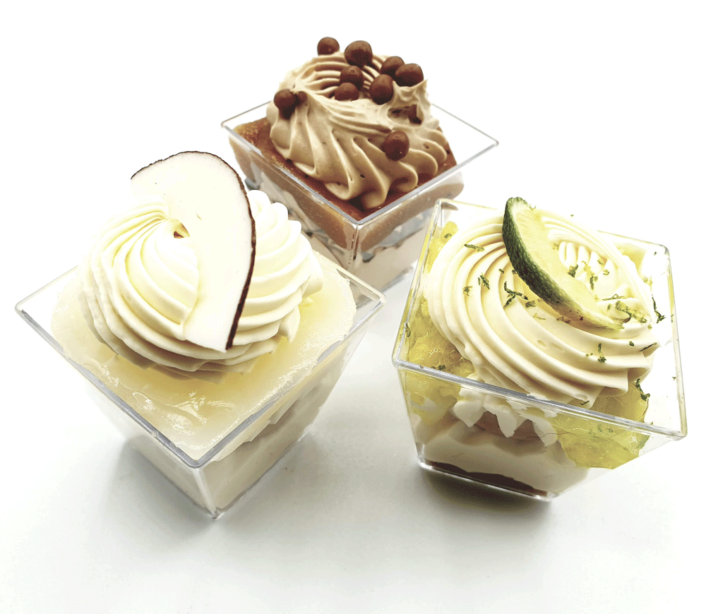 Lot de 6 minis babas cocktail