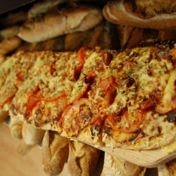 Ciabatta "Tomates - fromage de Chèvre"