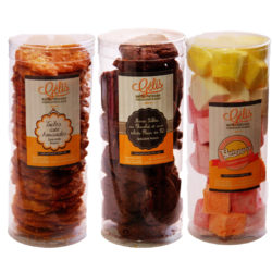 Coffret de 3 tubes: Tuiles Sablés Guimauve