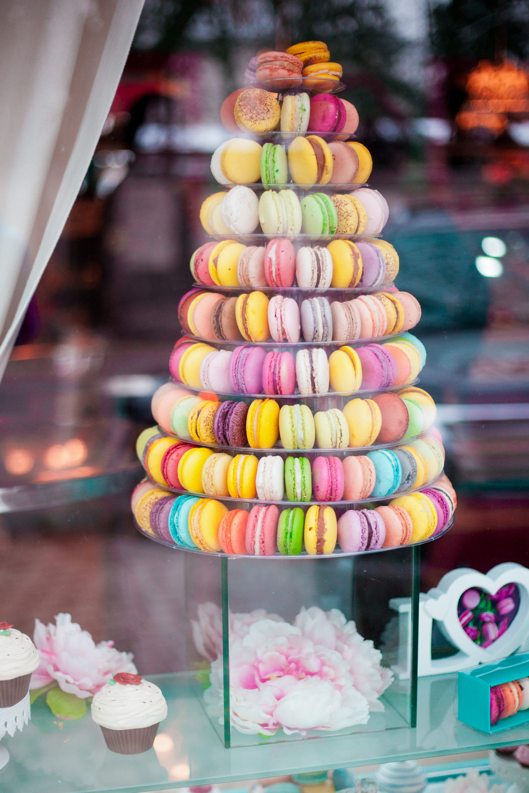 pyramide macarons ronde